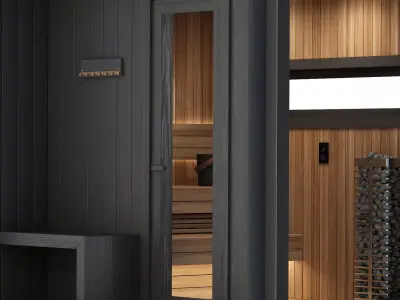 Sauna 3D model