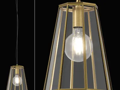 798121 Genni Lightstar Chandelier 3D model