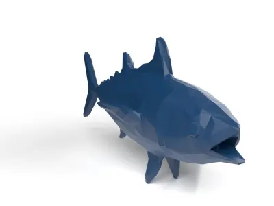 Bonito Low Poligonal Low-poly 3D model