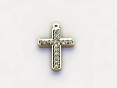 Jesus Christ Pendant light gold cad design 3D model