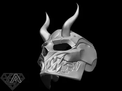 Cyberdemon mask  3D print model