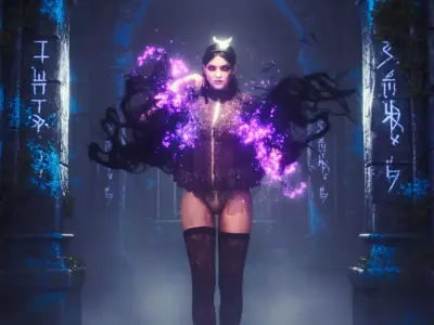 PHILIPPA EILHART The Blind Sorceress 3D model