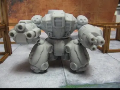 CHIBI-TECH SD - TRIDENT ARM B - C         3D print model