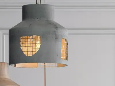 Hanging lamp LOFT HOUSE P-186 3D model