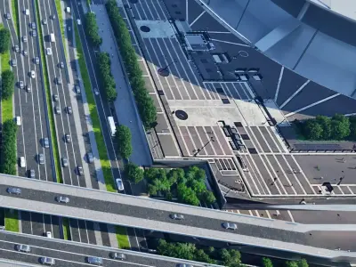 Stadium - Sports Park District 3D model