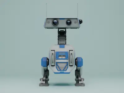 BDX Droid Star wars 3D model