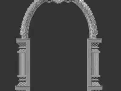 door design 55 3D model