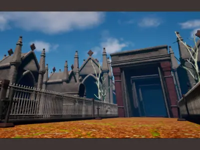 TOMBS COLLECTION Low-poly 3D model