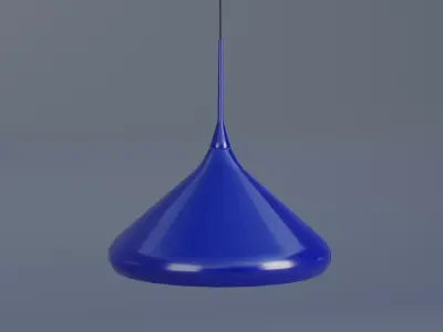 Pendant light ceiling Low-poly 3D model