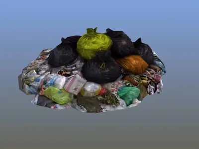 Trash Pile 3D model