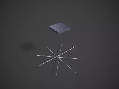 BS Light 03 Low-poly 3D model