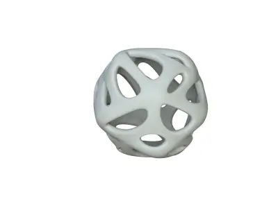 SciFi Cube Object No 18338 Low Poly Shape Texture