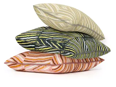 DECORATIVE PILLOWS Texture by Kelly Wearstler  3D model