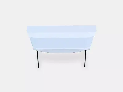 43 The Serif Cloud White QLED 4K 2024 3D model