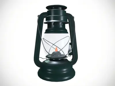  Oil Lantern 3D model