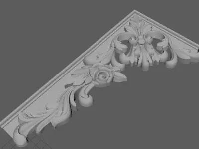 dekor ornament 3D model 177
