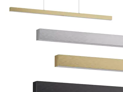 Vega LED Linear Suspension 3D model