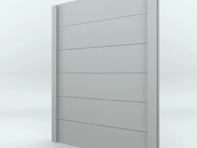 Vibracrete Fence 3D model