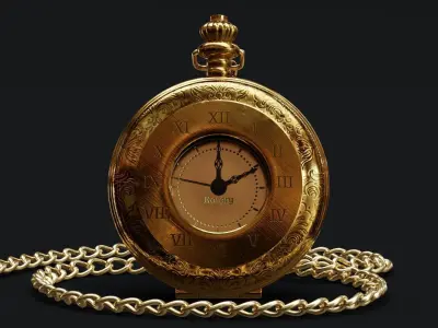 Pocket Watch 3D model