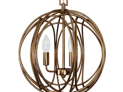 Arbor Lamp Cage 2 3D model