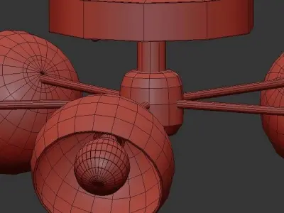 Semi Flush  3D model