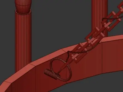 Loft Castle 3D model