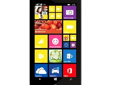 Nokia Lumia 638 White 3D model