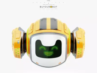 Dog walker VII bot 3D model