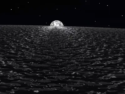 night scene beautiful moon Texture