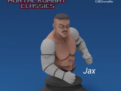 Mortal Kombat Classics - Jax 3D print model