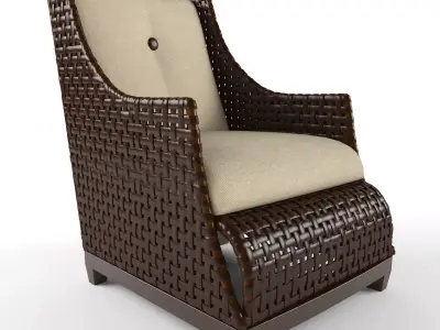 Smania armchair 3D model