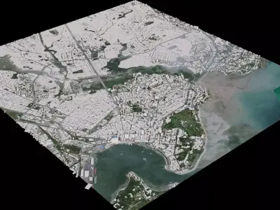 Dar Es Salaam - Tanzania 3D model