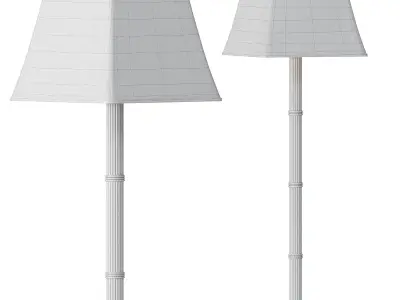 Soho Home Lewington Floor Lamp 3D model