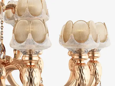 696182 Esserco Osgona Chandelier 3D model