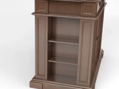 Crosley Furniture kitchen cupboard 3D model