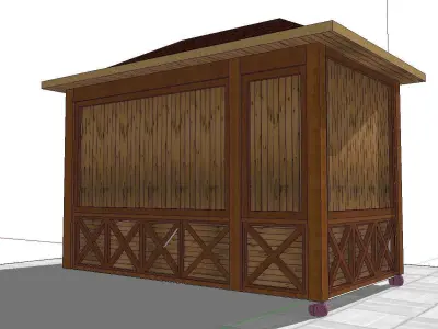 Creative Design-Holiday Cabin-0119 3D model