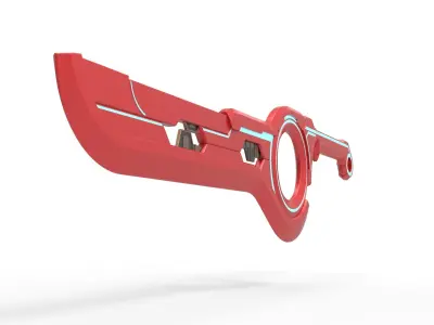 Sword Monado from Xenoblade Chronicles 3D print model