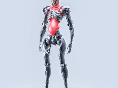 ADAM ROBOT-Cybernetist Zbrush 3D model-STL FILE FOR 3D PRINT 3D print model