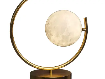 Moon Table Lamp 3D model