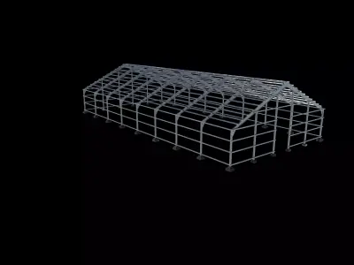 building frame  3D model