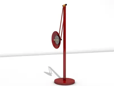 RETRO FLOOR LAMP MODEL 3D model