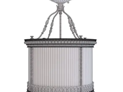 Currey and Company - Grayson Ceiling Lantern 3D model