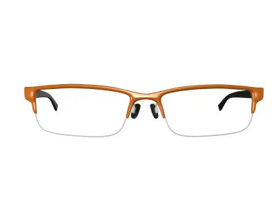 3D Round Glasses FREE Free 3D print model