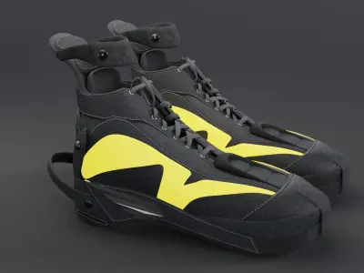 Lighting Sneakers 3D model