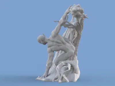 x2 Black Canary Flash DC Comics STL files collectibles 3D print model