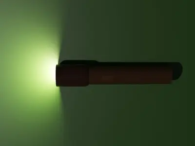 Torch Type 1 Low-poly 3D model