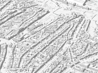 Amsterdam City Center 3D model
