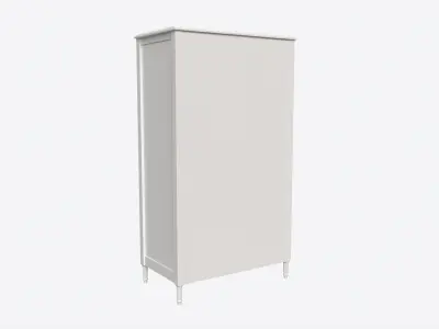 Ellipse Elit 2-door Wardrobe 3D model
