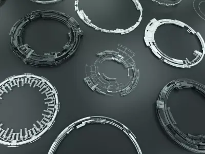 Tech Circles TC3 3D model