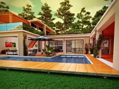 House Riviera France 3D model